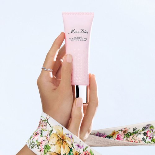 Dior Miss Dior - Lait Granité pour la douche à la rose -